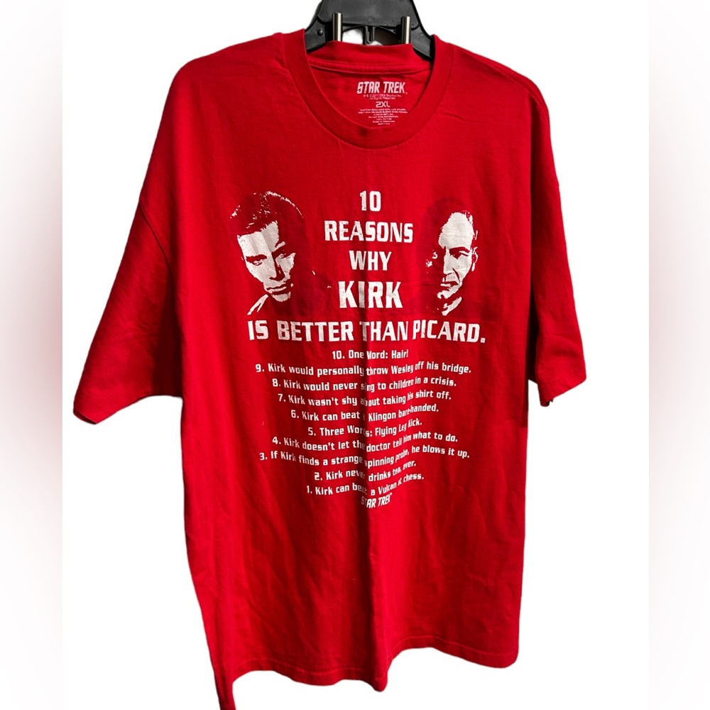 Star Trek t shirt 2XL